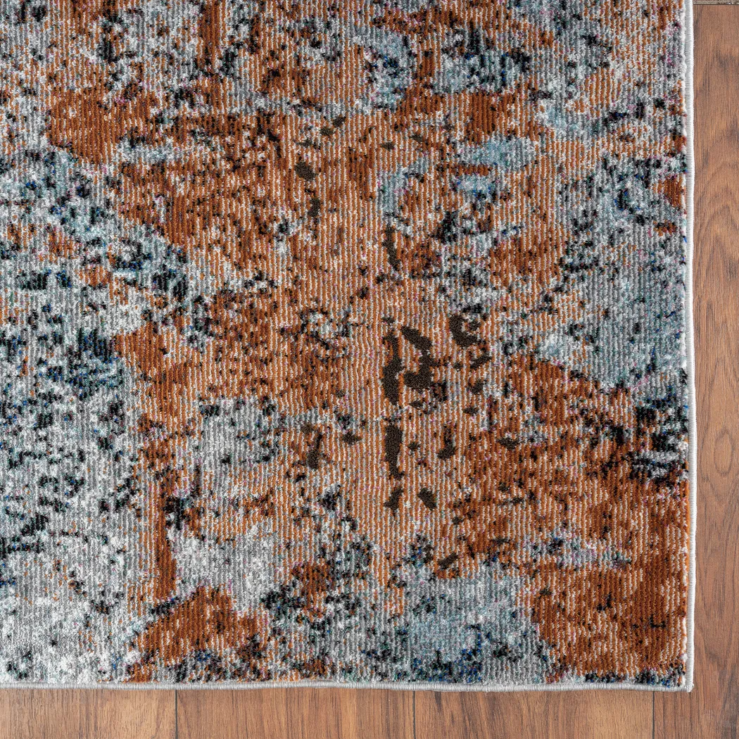 Corocam Gray/Multi 7'9 x 9'6 Rug - Thumbnail - Image 7