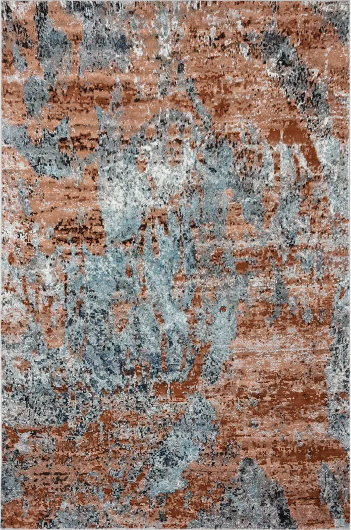 Corocam Gray/Multi 7'9 x 9'6 Rug - Thumbnail - Image 1