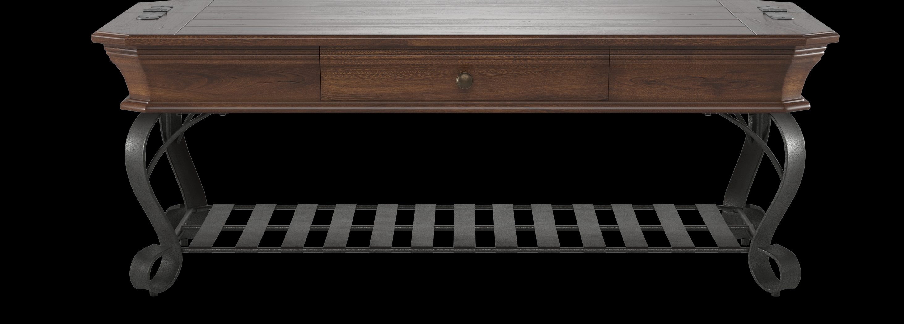 Coronado Bay Pine Cocktail Table - Thumbnail - Image 2