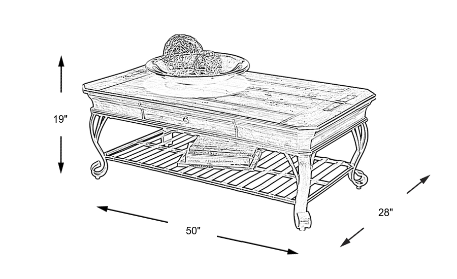 Dimension Image. Please refer to the Dimension Tab on this page for dimension details.