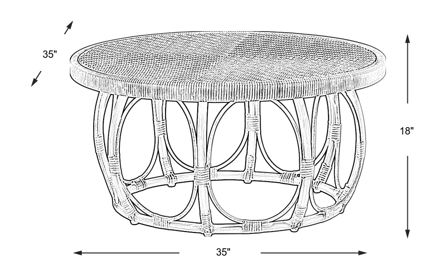 Dimension Image. Please refer to the Dimension Tab on this page for dimension details.