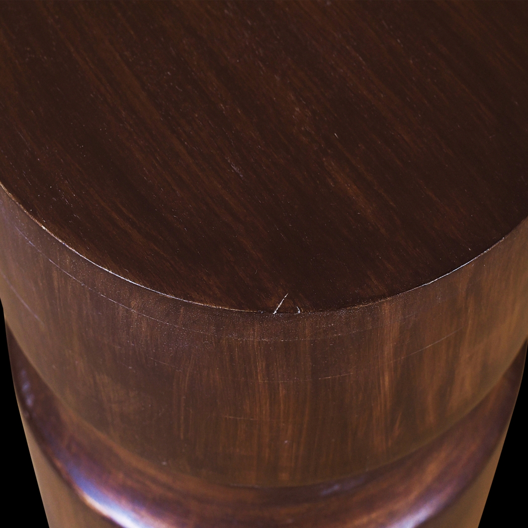Coroni Brown Accent Table - Thumbnail - Image 7