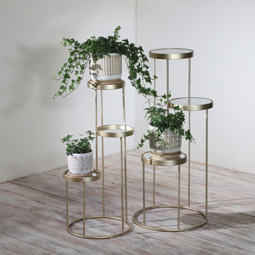 Corrdova Gold Planter, Set of 2 - Thumbnail - Image 2