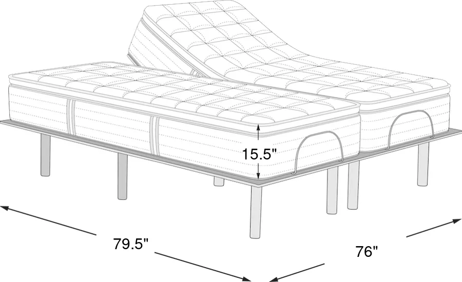 Dimension Image. Please refer to the Dimension Tab on this page for dimension details.