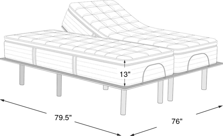 Dimension Image. Please refer to the Dimension Tab on this page for dimension details.