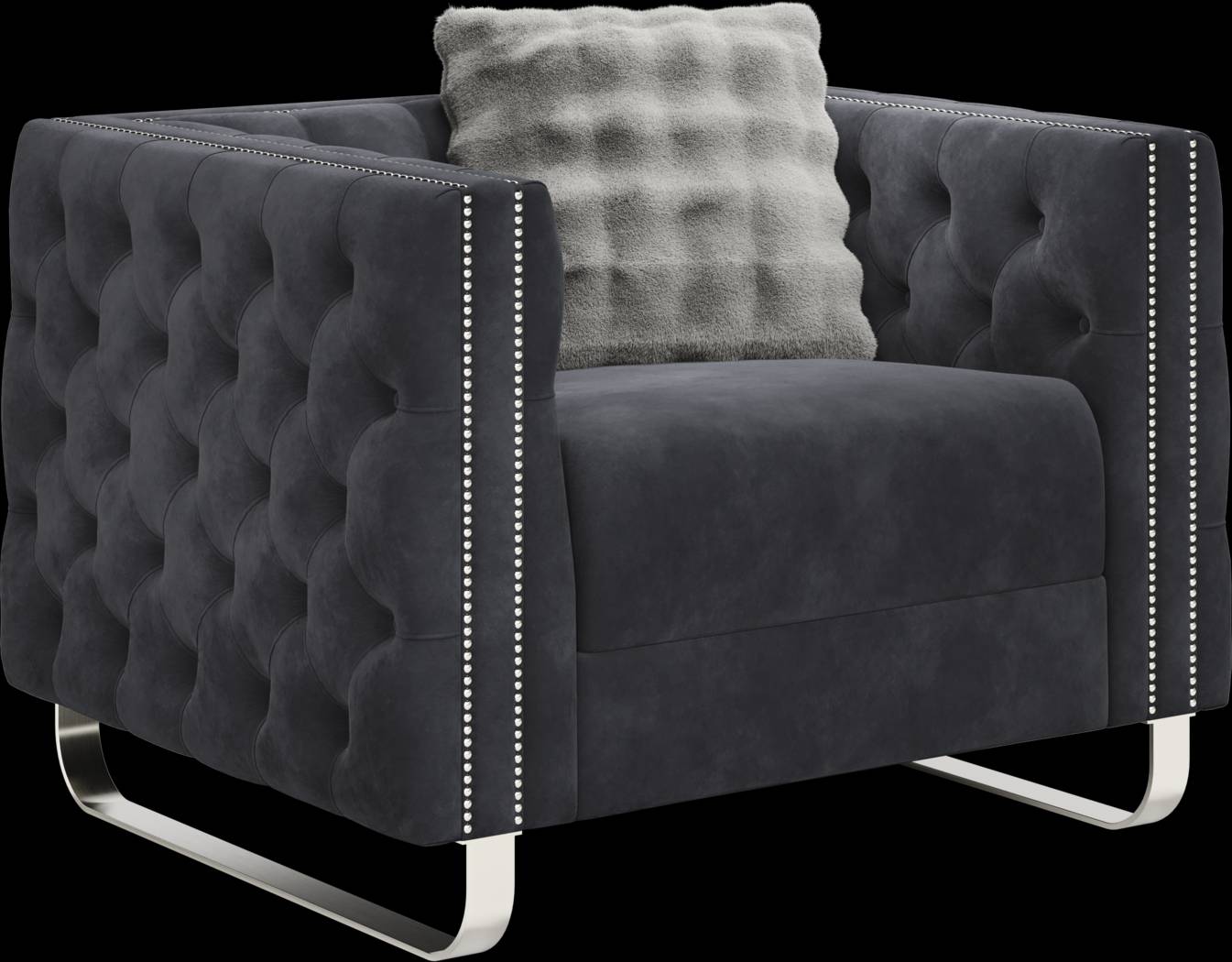 Corrella Black Chair - Thumbnail - Image 1
