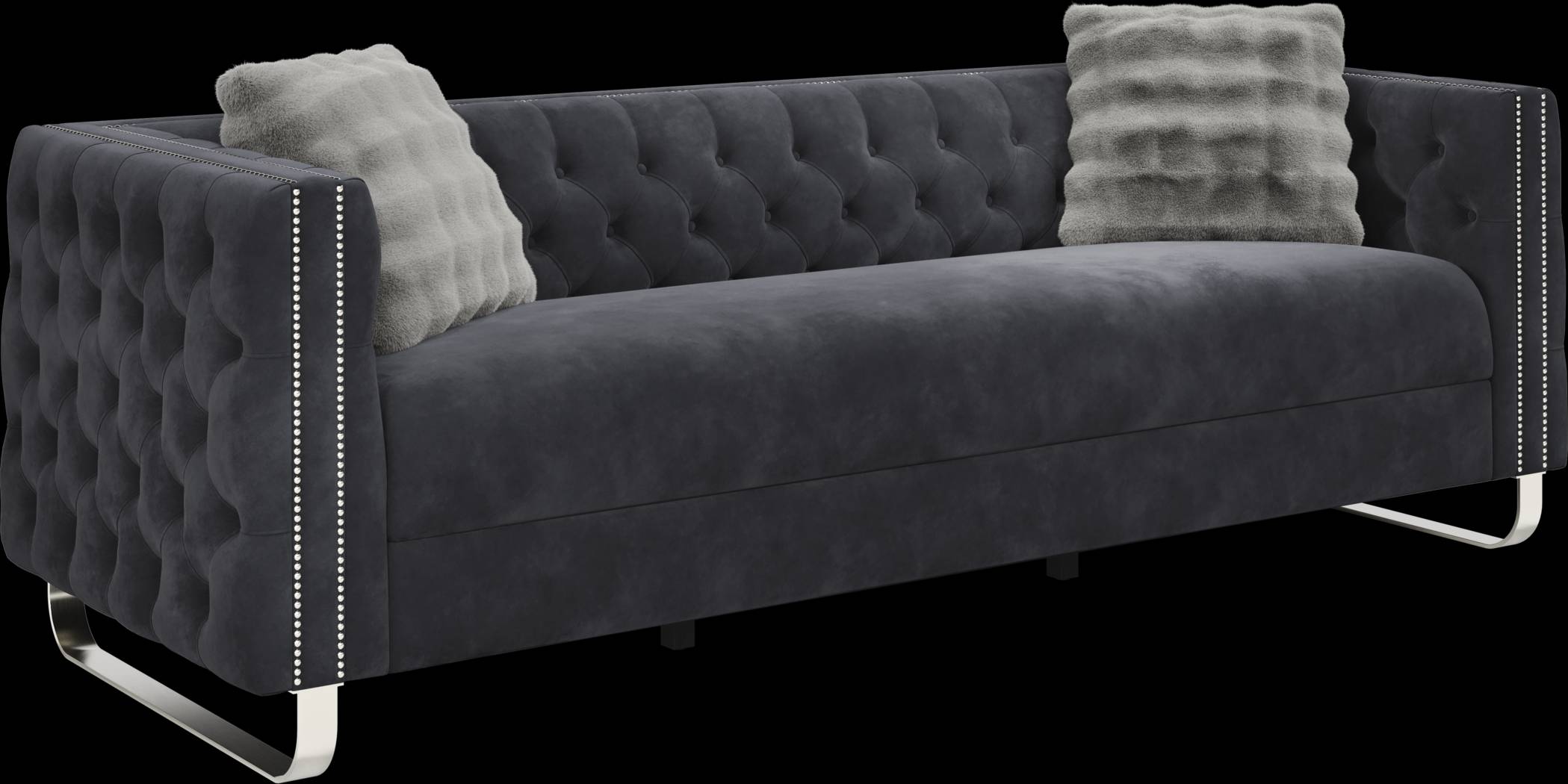 Corrella Black 7 Pc Living Room - Thumbnail - Image 3