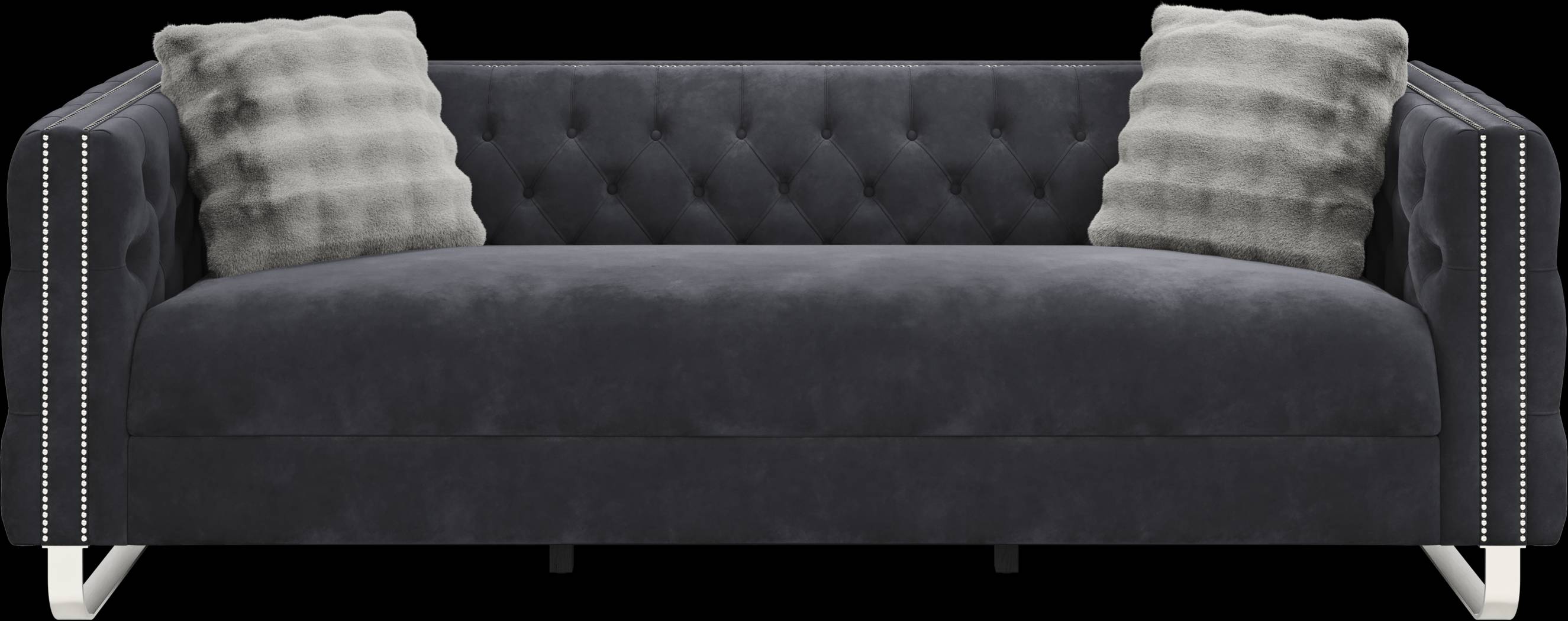 Corrella Black 7 Pc Living Room - Thumbnail - Image 2