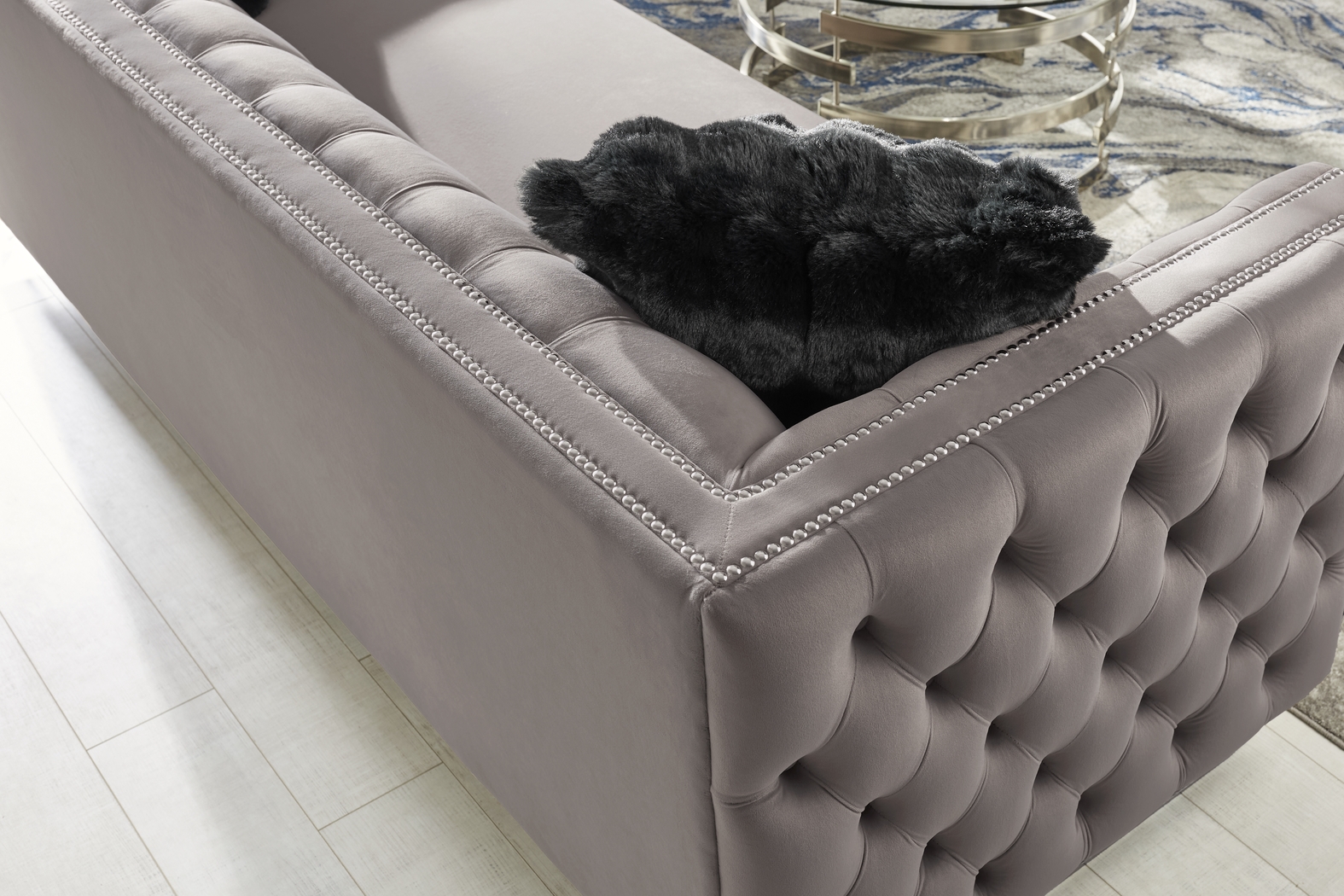 Corrella Gray 7 Pc Living Room - Thumbnail - Image 4