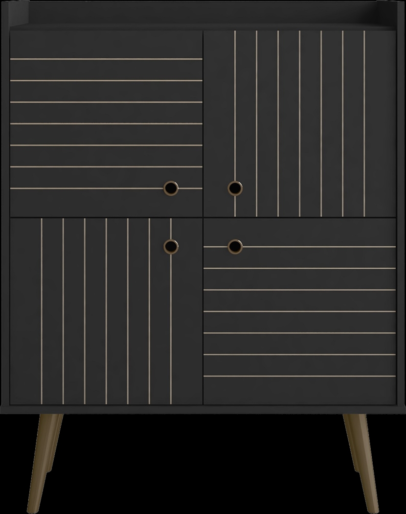 Corriedale Black Accent Cabinet - Thumbnail - Image 1