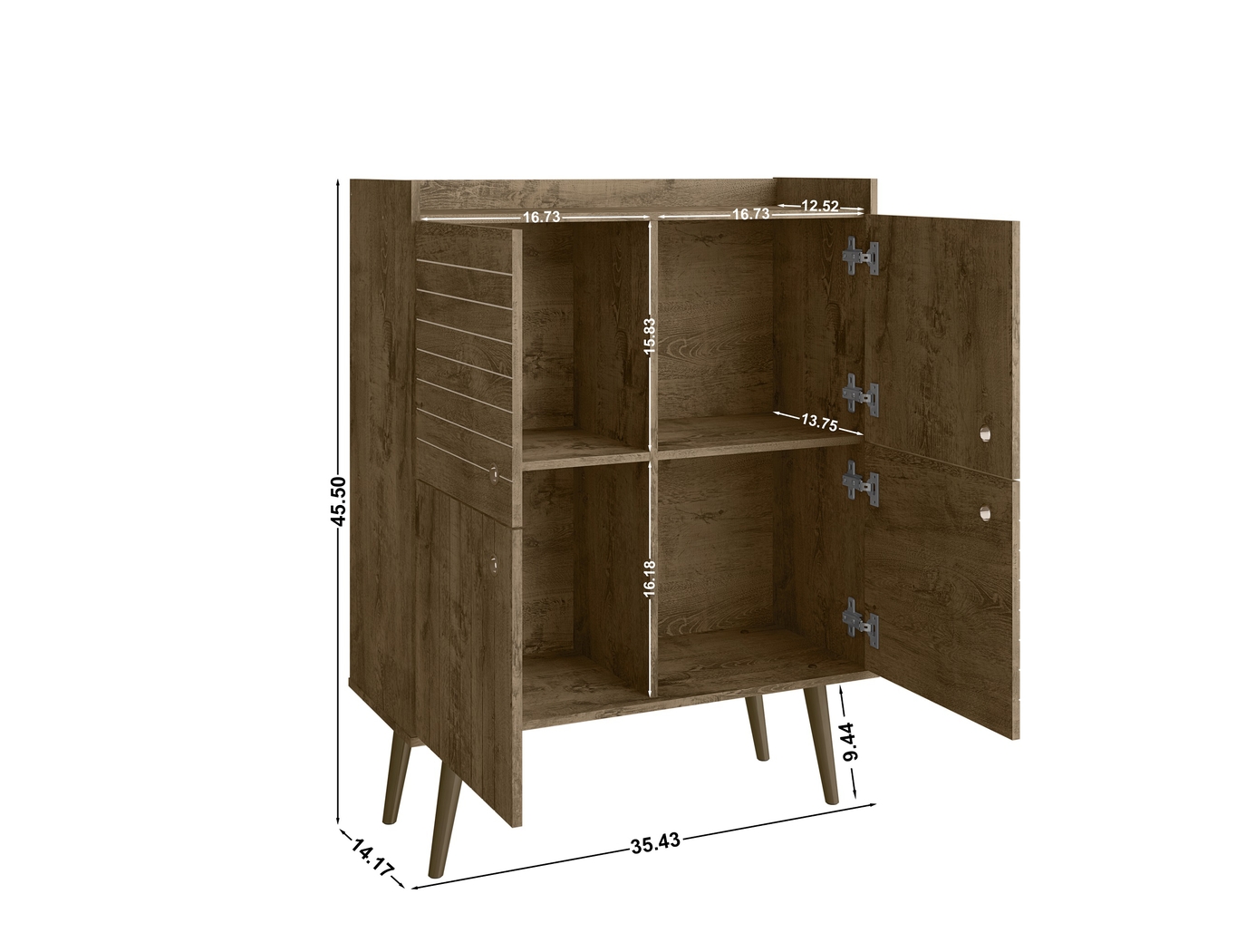 Corriedale Brown Accent Cabinet - Thumbnail - Image 6