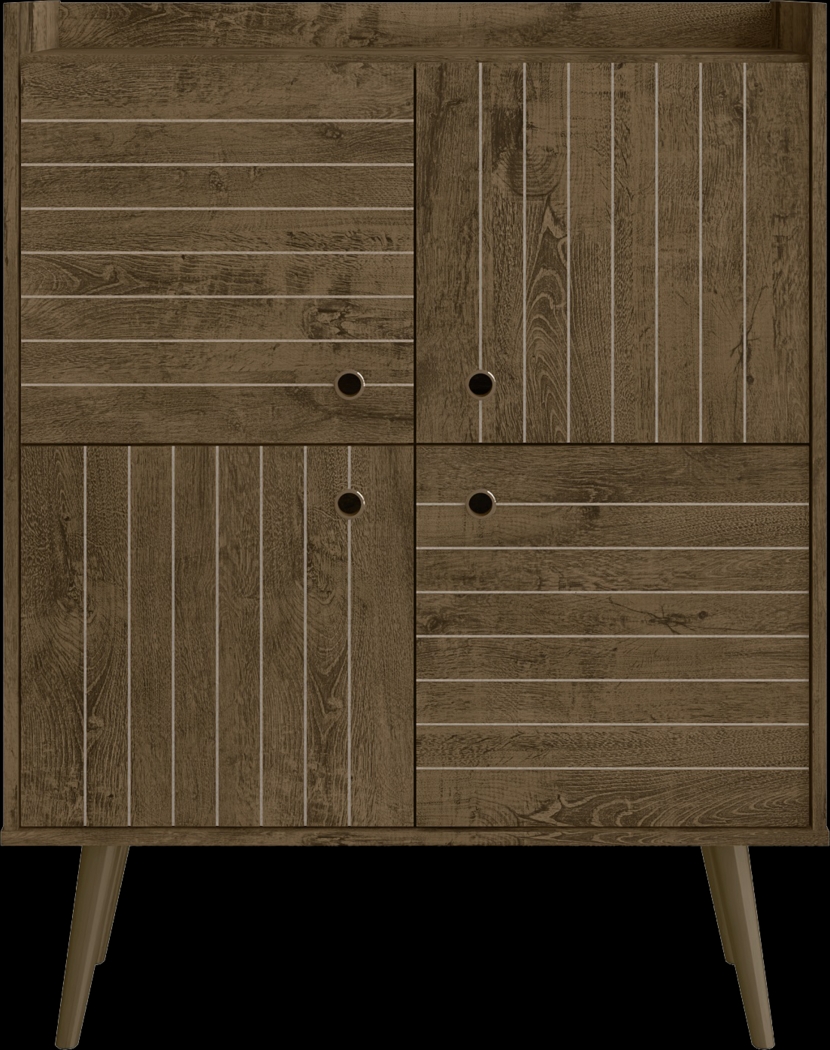 Corriedale Brown Accent Cabinet - Thumbnail - Image 1