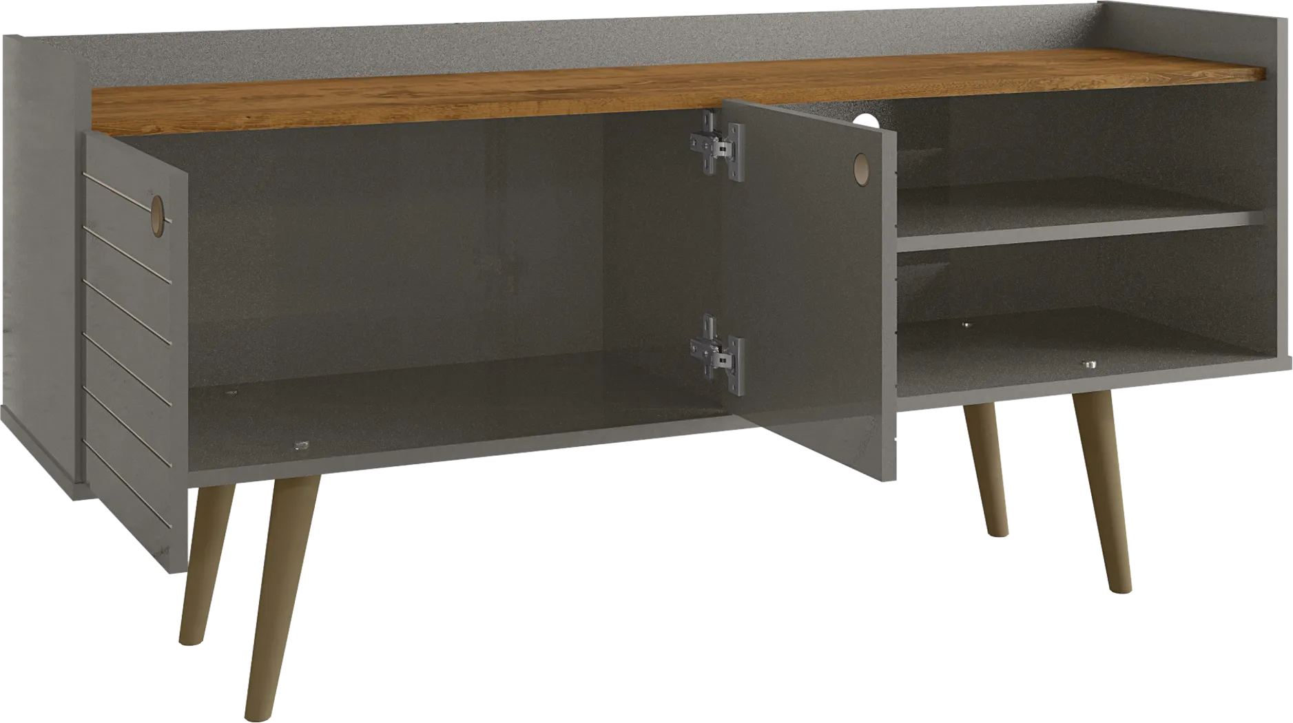 Corriedale Gray 54 in. Console - Thumbnail - Image 4