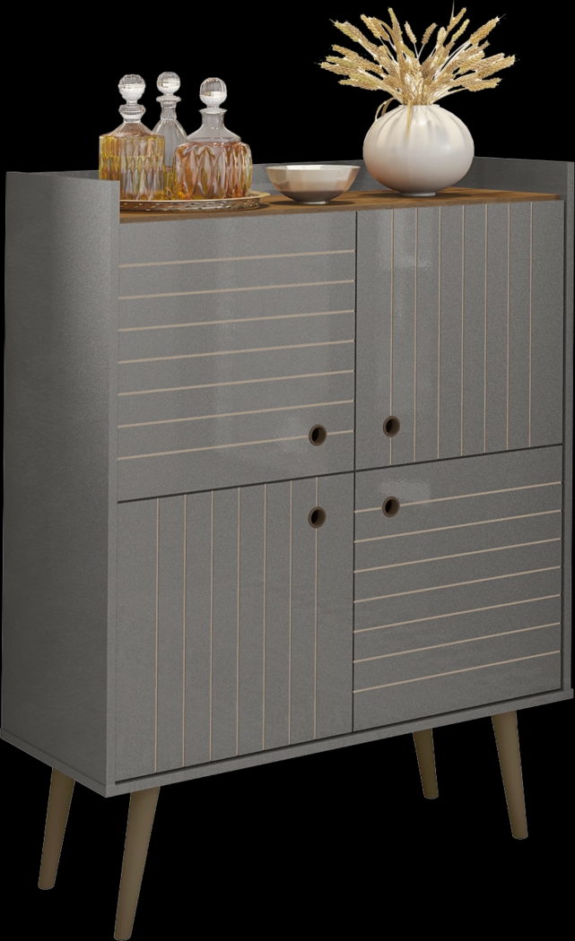Corriedale Gray Accent Cabinet - Thumbnail - Image 3
