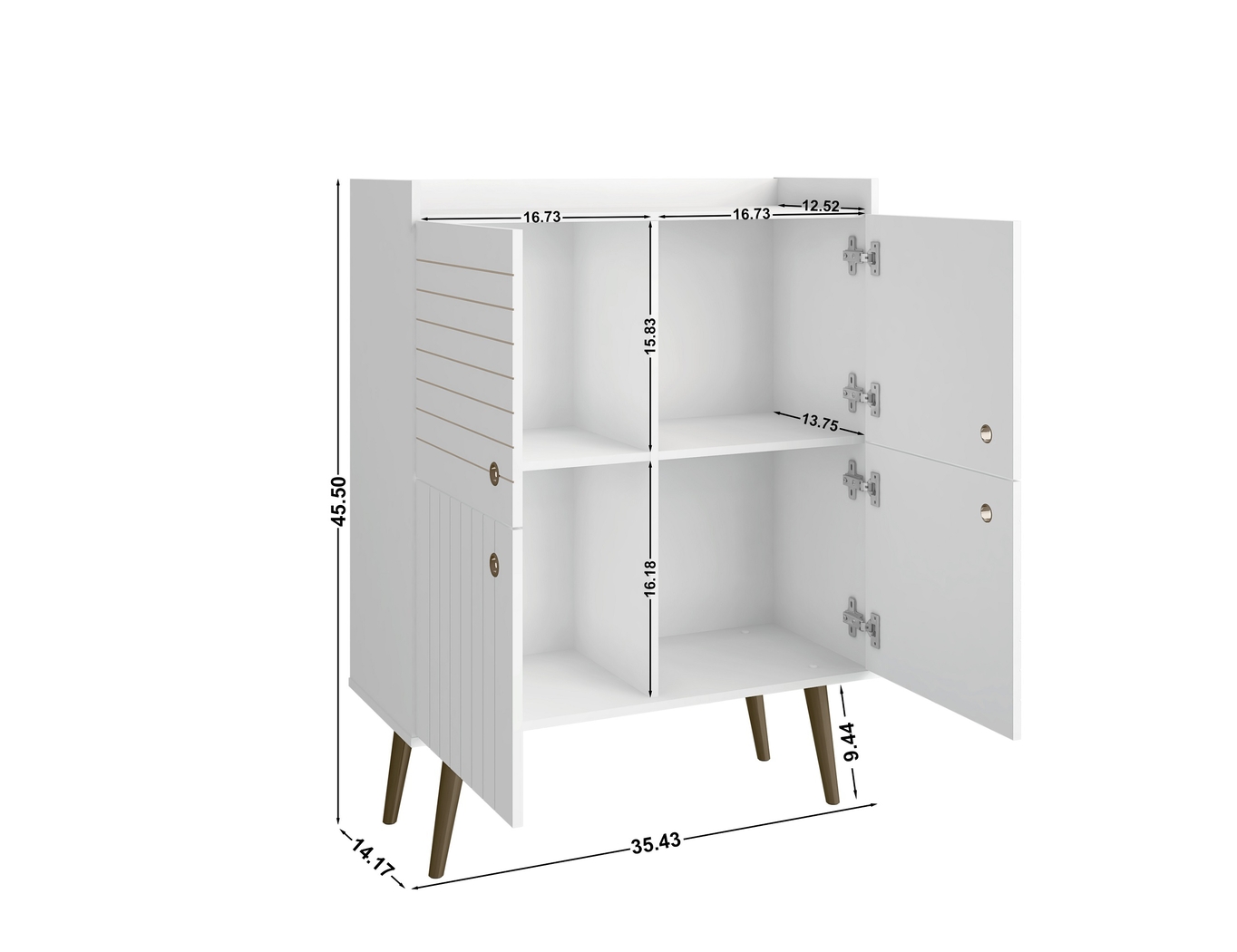 Corriedale Gray Accent Cabinet - Thumbnail - Image 7