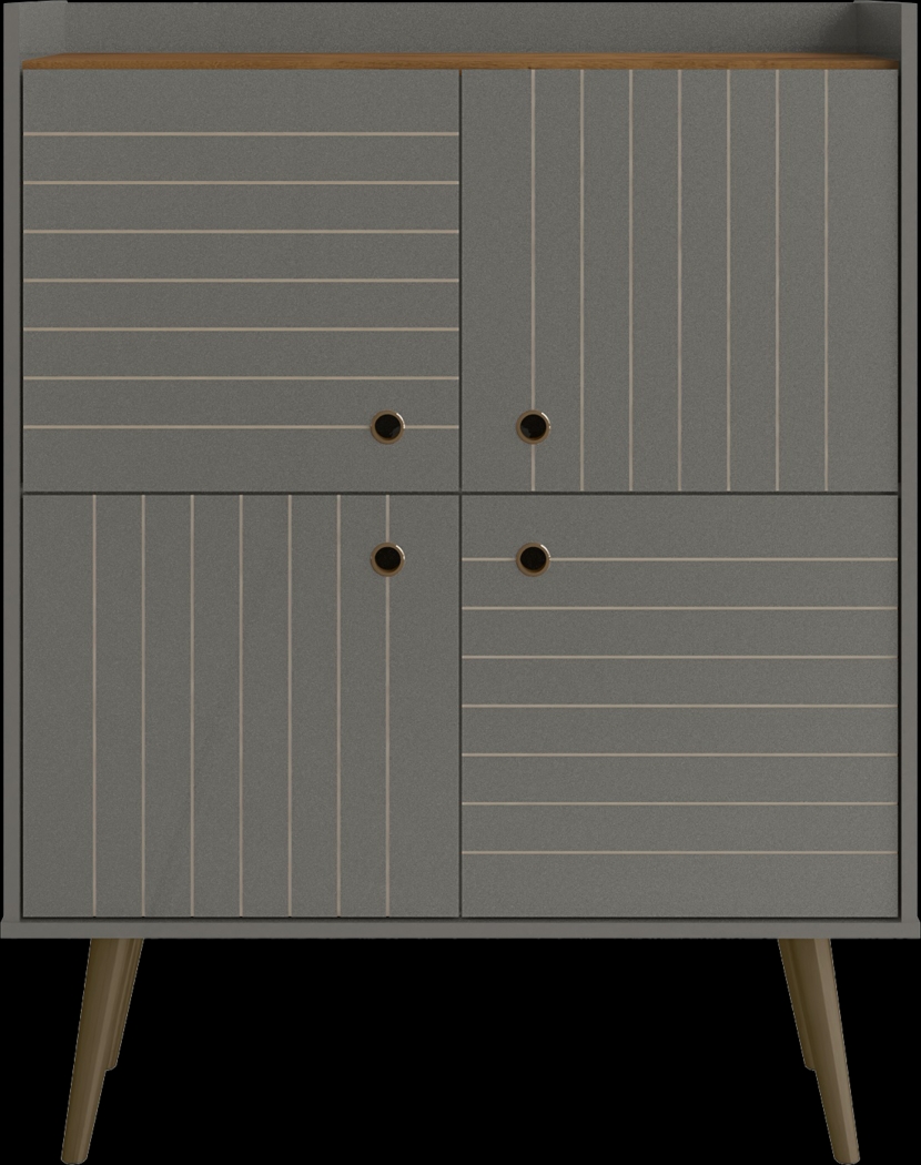 Corriedale Gray Accent Cabinet - Thumbnail - Image 1