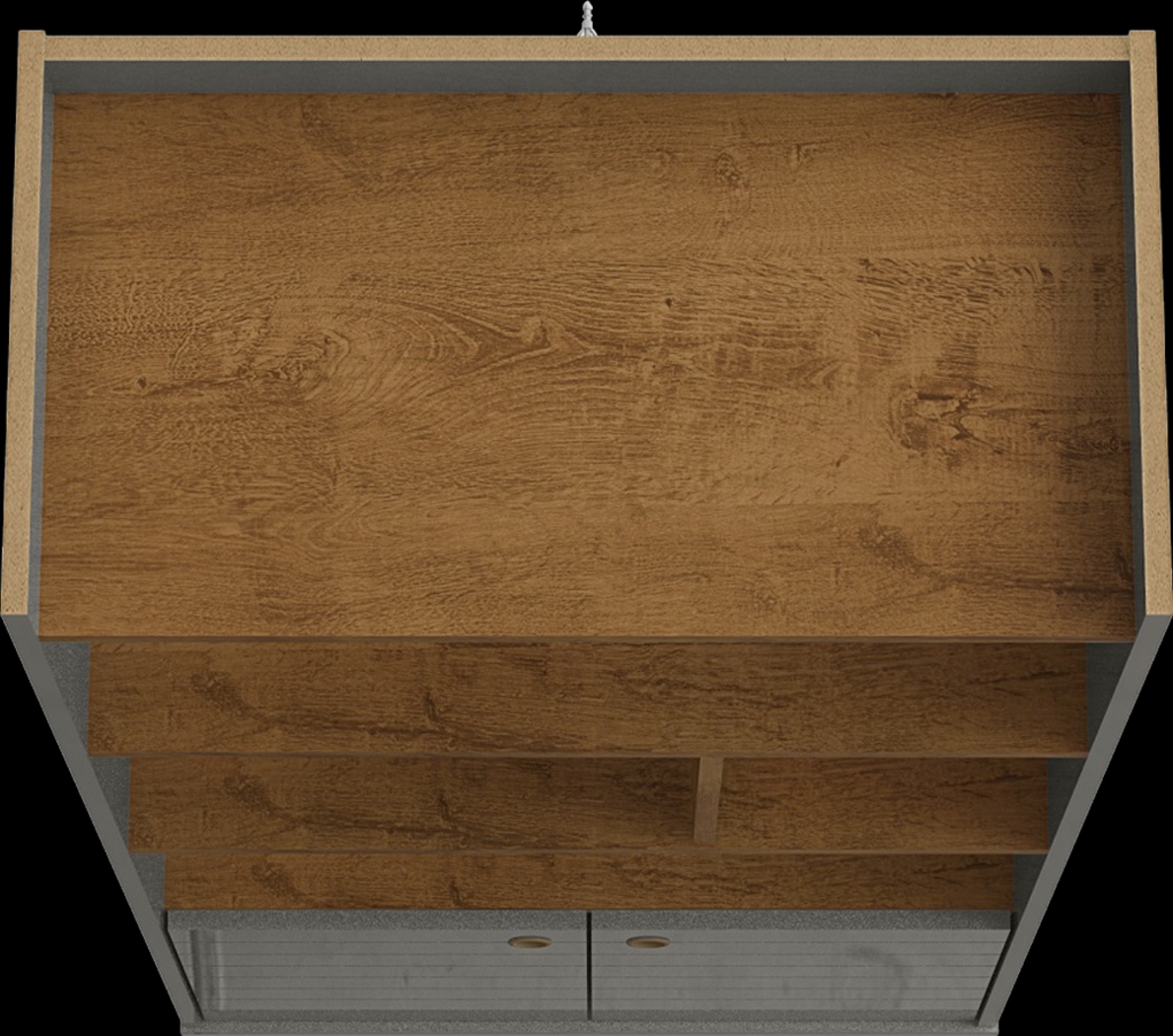 Corriedale Gray Bookcase - Thumbnail - Image 5