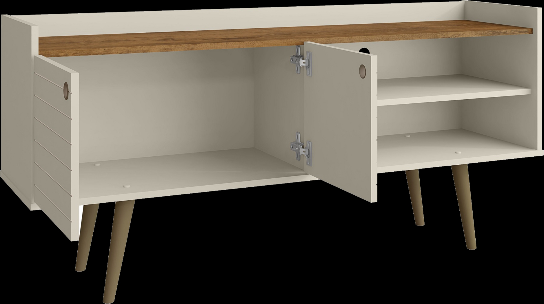 Corriedale Off-White 54 in. Console - Thumbnail - Image 4