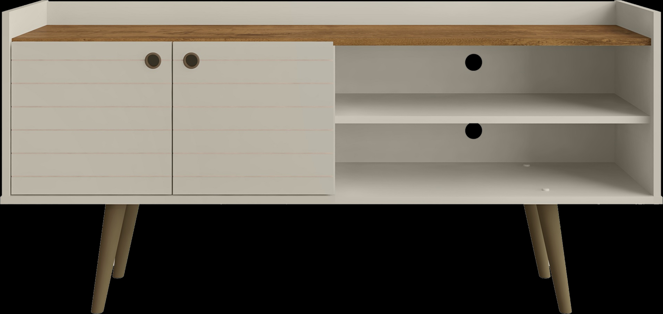 Corriedale Off-White 54 in. Console - Thumbnail - Image 1