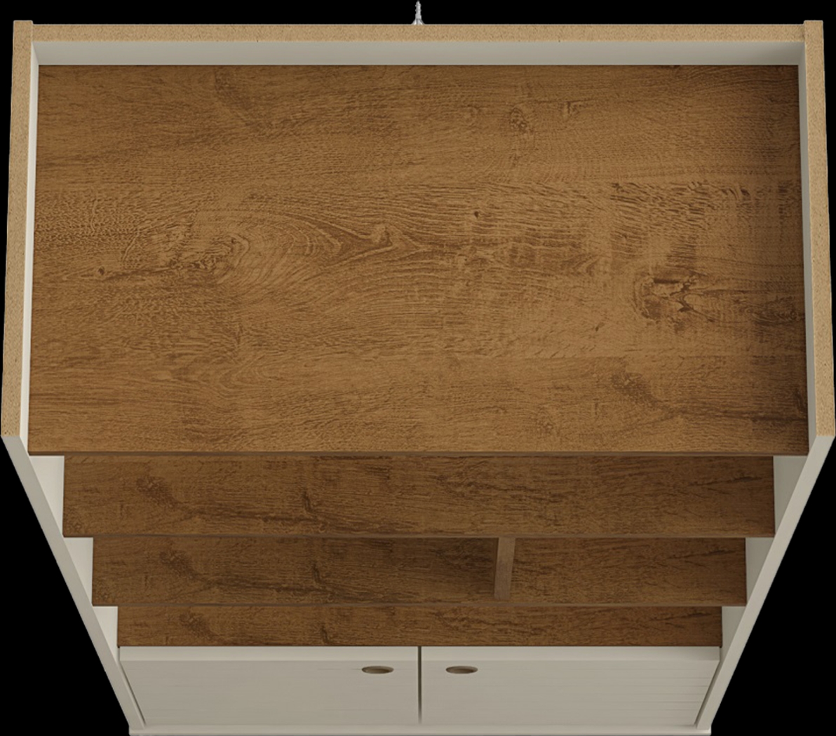 Corriedale Off-White Bookcase - Thumbnail - Image 5