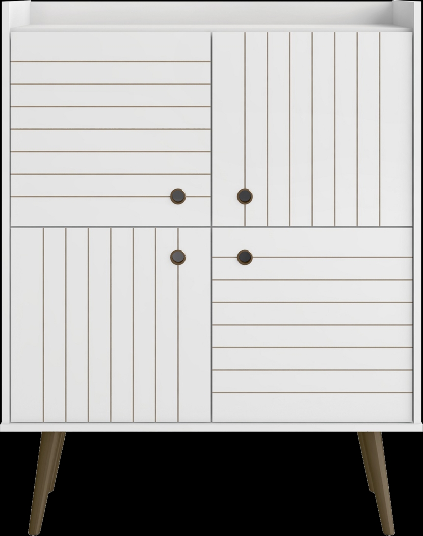 Corriedale White Accent Cabinet - Thumbnail - Image 1