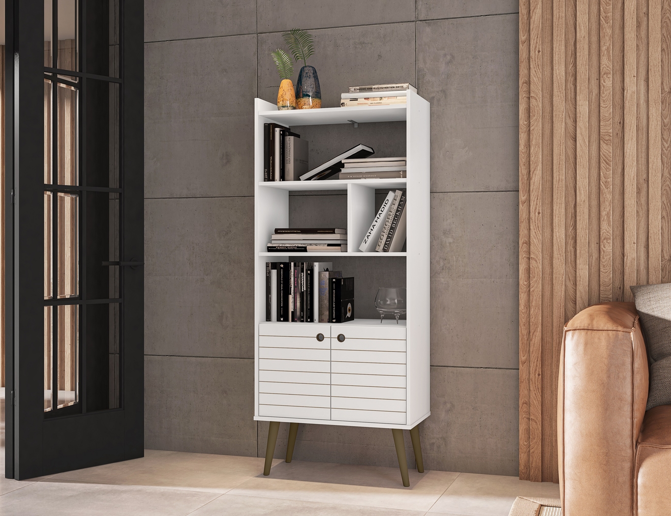 Corriedale White Bookcase - Thumbnail - Image 2