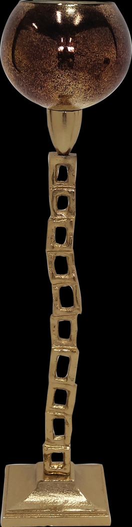 Corrienta Gold 20 in. Tealight Candle Holder - Thumbnail - Image 1