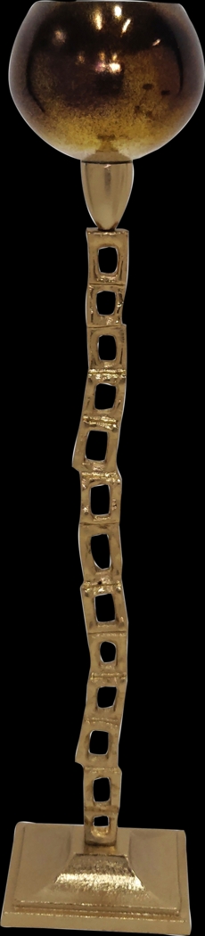 Corrienta Gold 24 in. Tealight Candle Holder - Thumbnail - Image 1