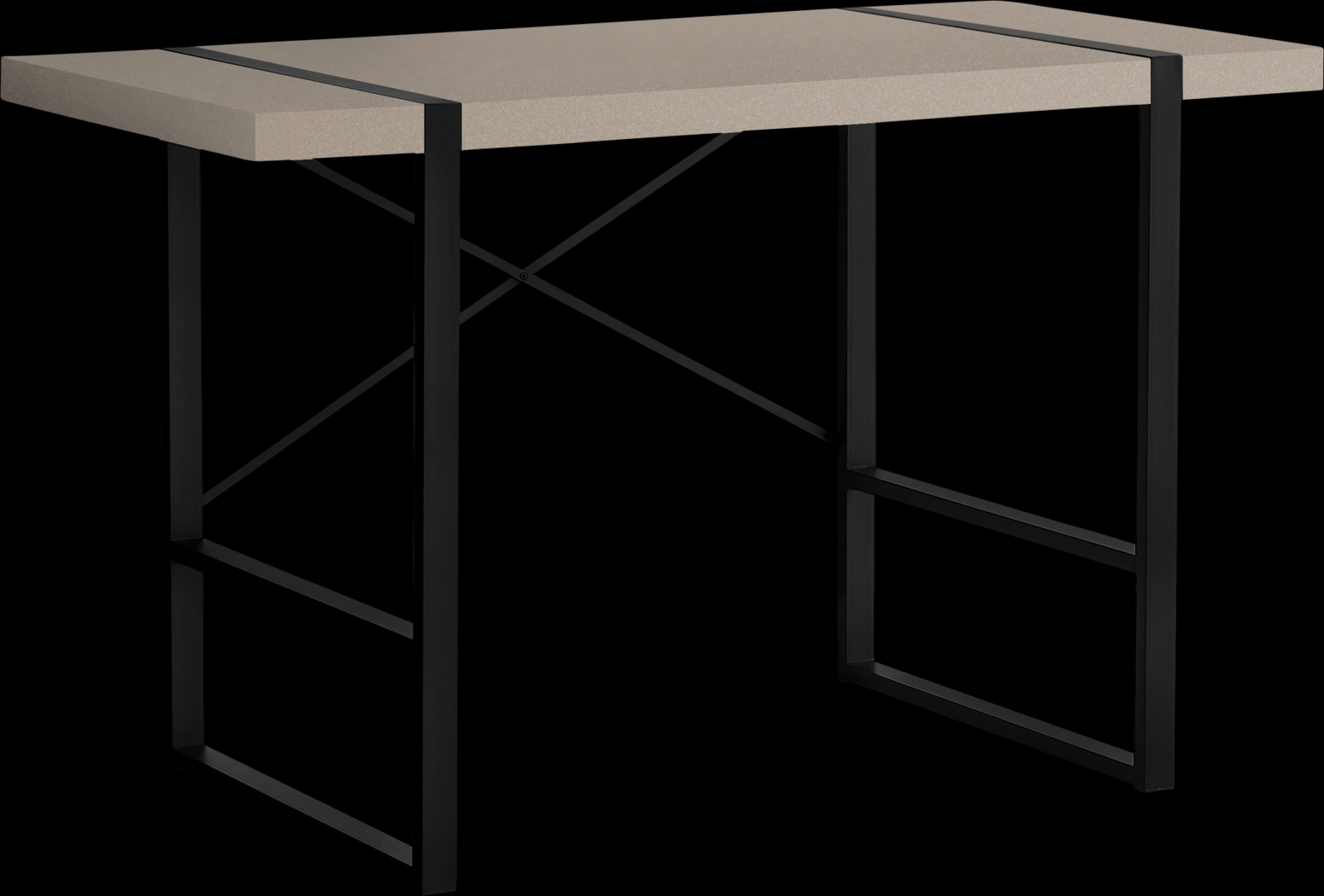 Corryville Taupe Desk - Thumbnail - Image 1