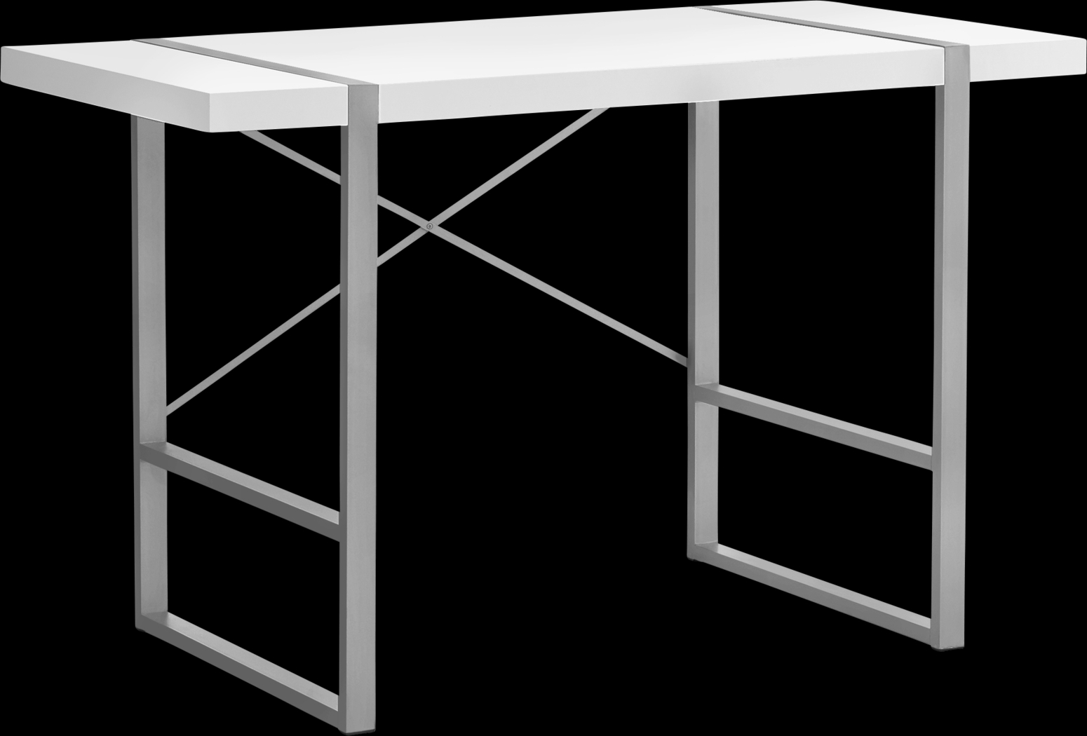 Corryville White Desk - Thumbnail - Image 1