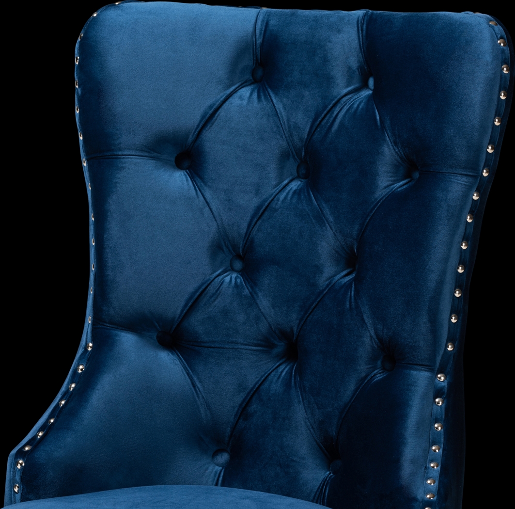 Corsten Blue Side Chair, Set of 2 - Thumbnail - Image 6