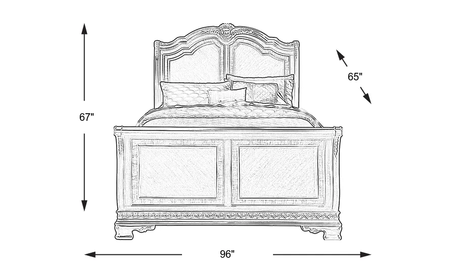 Dimension Image. Please refer to the Dimension Tab on this page for dimension details.