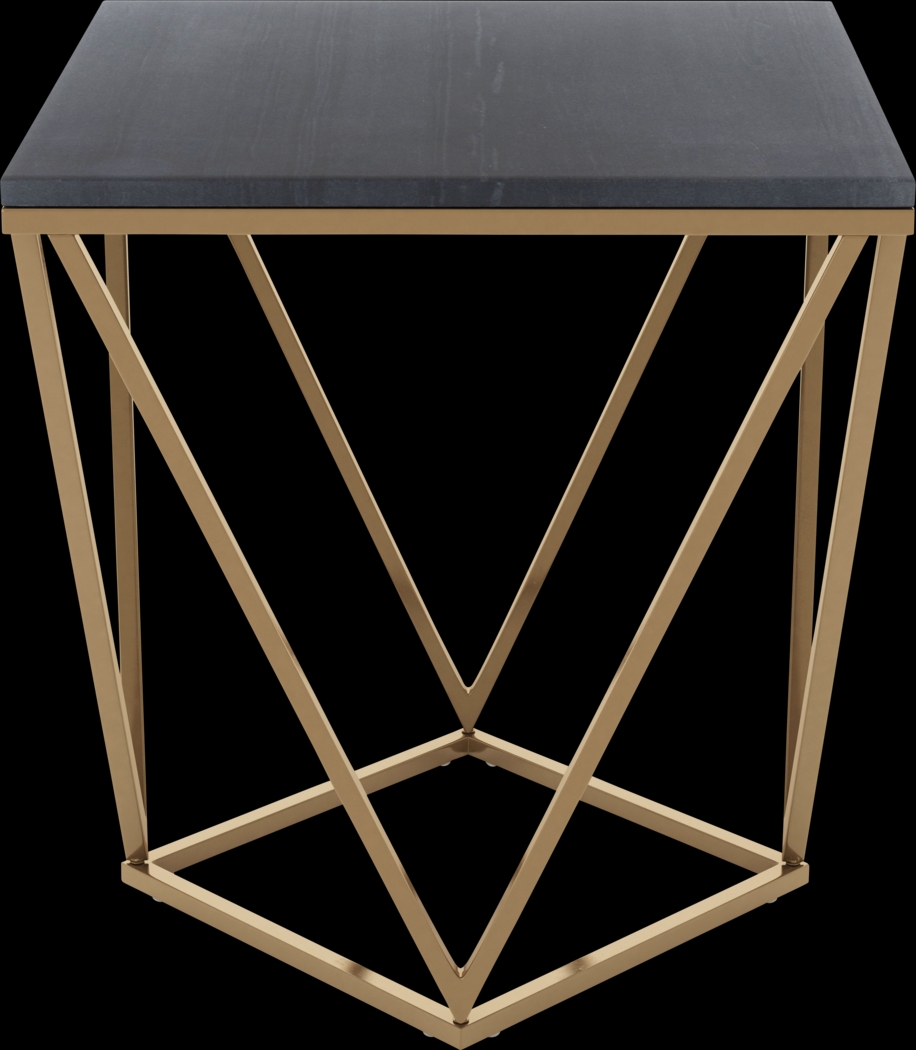 Cortinia Black End Table - Thumbnail - Image 2