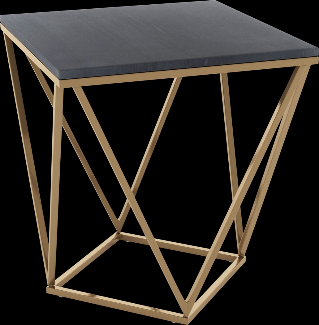 Cortinia Black End Table - Thumbnail - Image 1