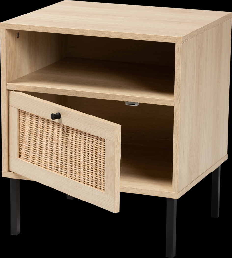 Corunna III Brown Nightstand - Thumbnail - Image 4