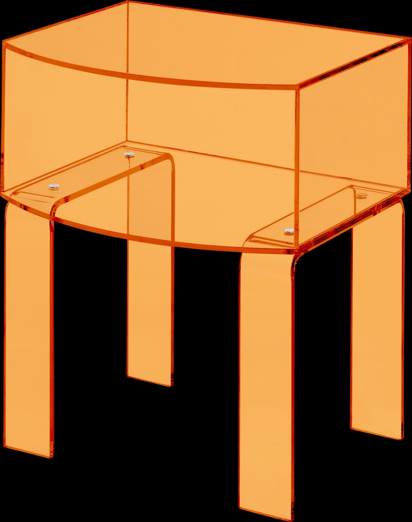 Cosma Orange End Table - Thumbnail - Image 1