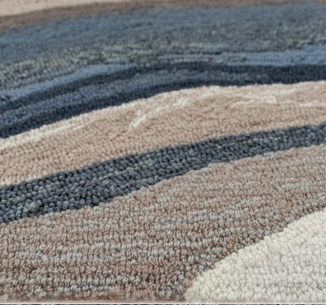 Cossuf Blue 5' x 7'6 Indoor/Outdoor Rug - Thumbnail - Image 8