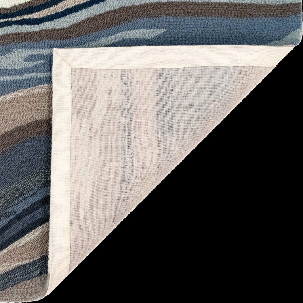 Cossuf Blue 7'6 x 9'6 Indoor/Outdoor Rug - Thumbnail - Image 7