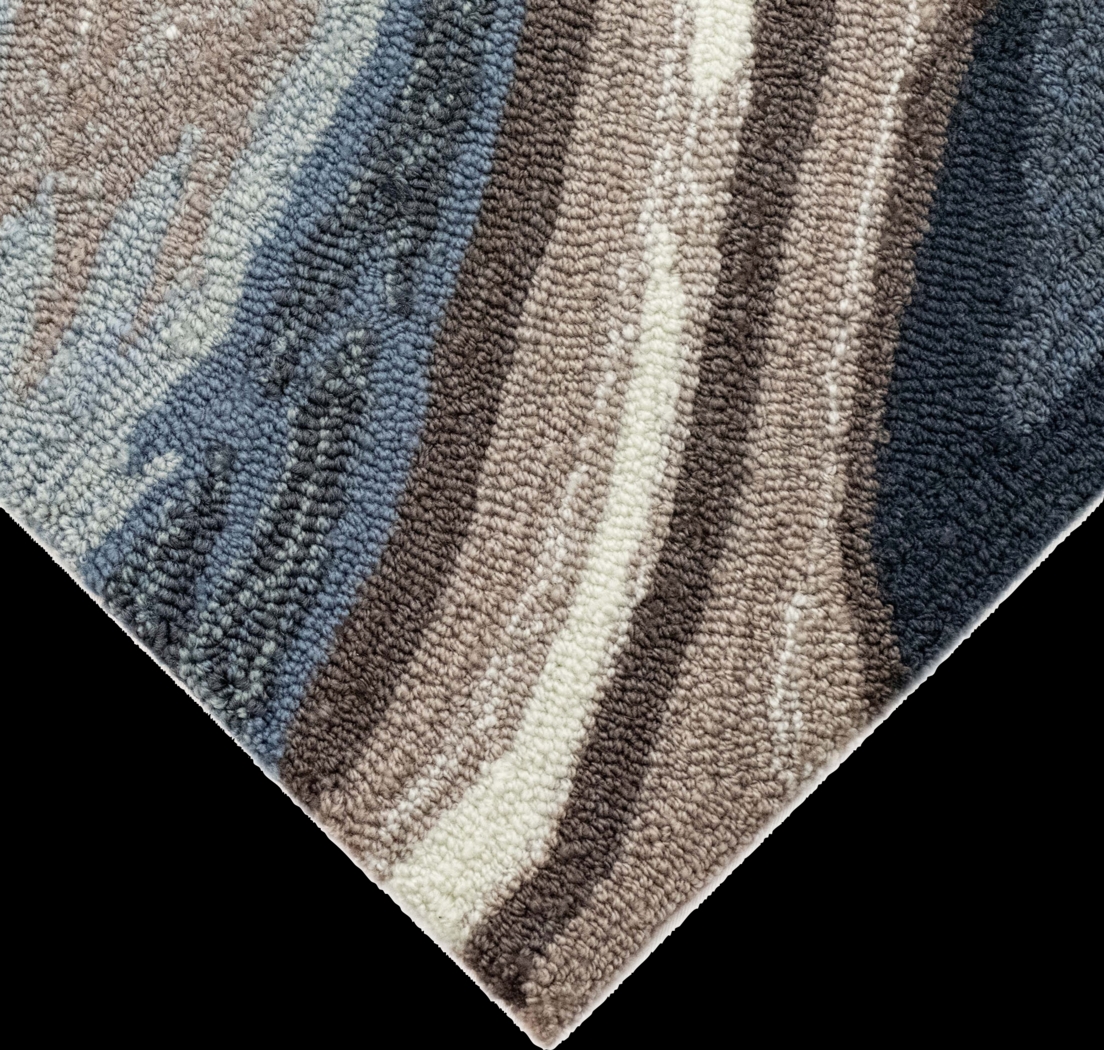 Cossuf Blue 7'6 x 9'6 Indoor/Outdoor Rug - Thumbnail - Image 9