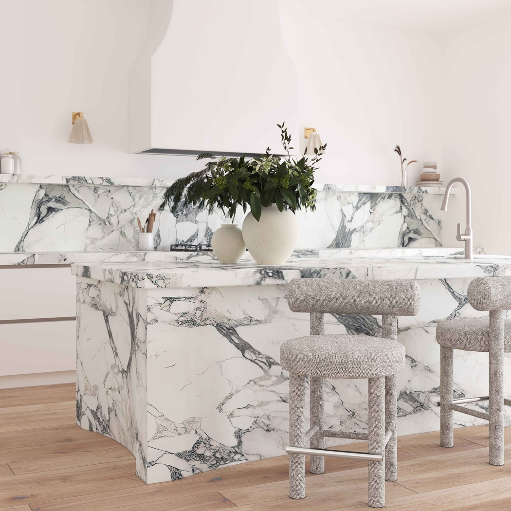 Costigan Black and White Counter Stool - Thumbnail - Image 2