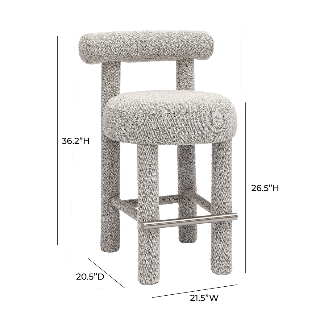 Costigan Black and White Counter Stool - Thumbnail - Image 6