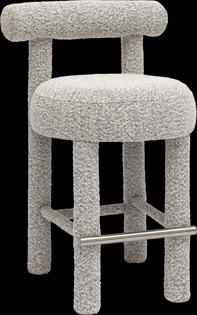 Costigan Black and White Counter Stool - Thumbnail - Image 1