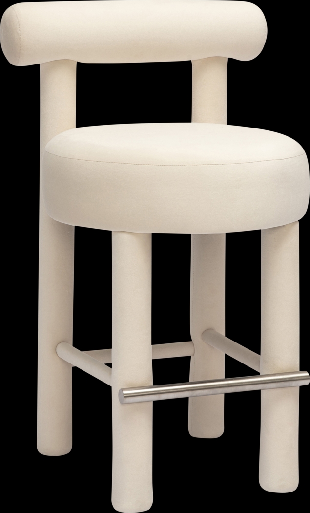 Costigan Cream Counter Stool - Thumbnail - Image 1