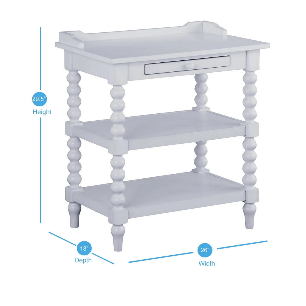Costine Gray End Table - Thumbnail - Image 7