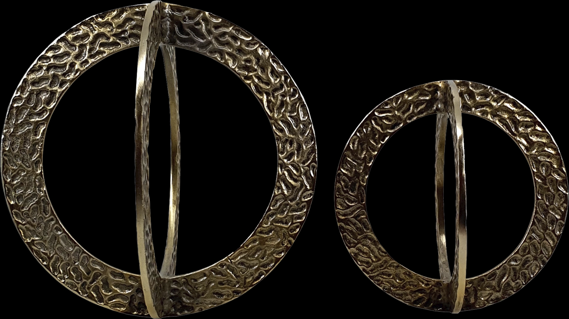 Cosumnes Bronze Ring, Set of 2 - Thumbnail - Image 4