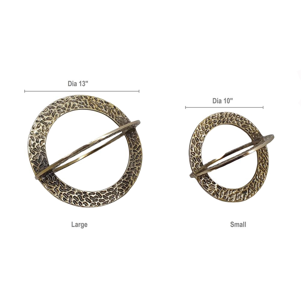 Cosumnes Bronze Ring, Set of 2 - Thumbnail - Image 5