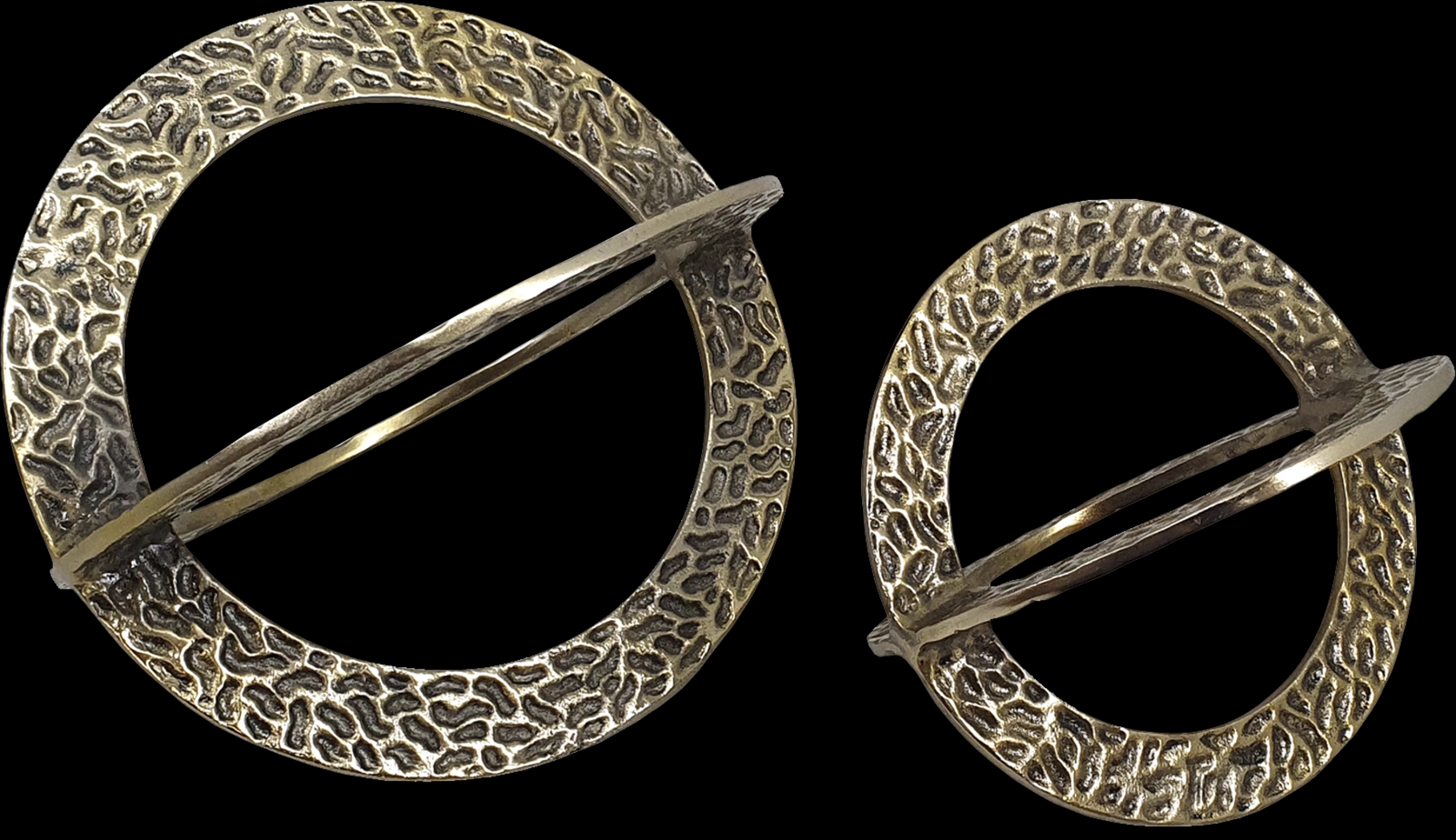 Cosumnes Bronze Ring, Set of 2 - Thumbnail - Image 1