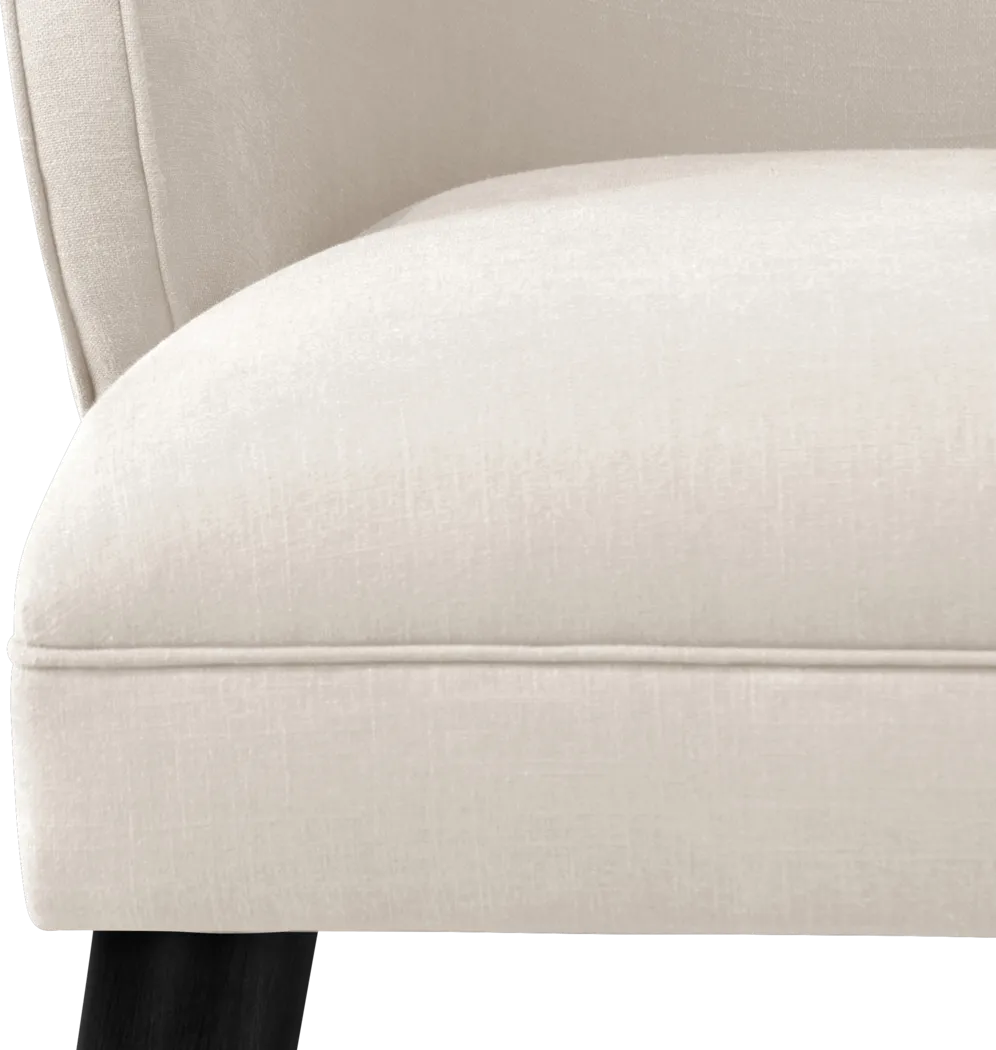 Cottage Charm Ivory Accent Chair - Image 5