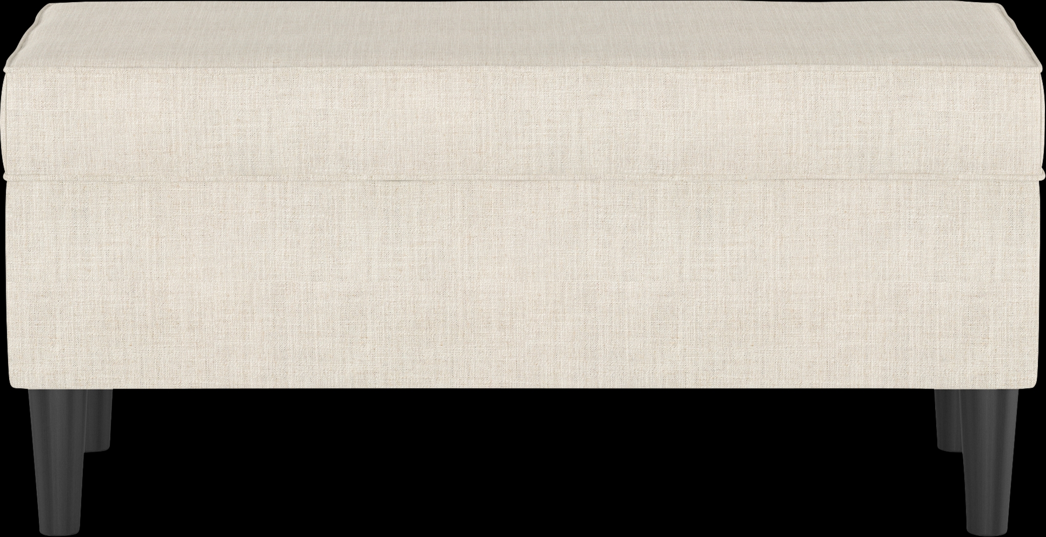 Cottage Charm Ivory Storage Bench - Thumbnail - Image 2