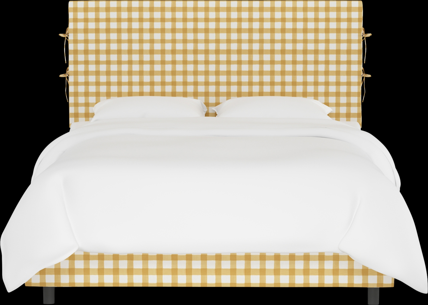 Cottage Charm Yellow Queen Upholstered Bed - Thumbnail - Image 2